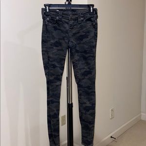 dark camo jeans